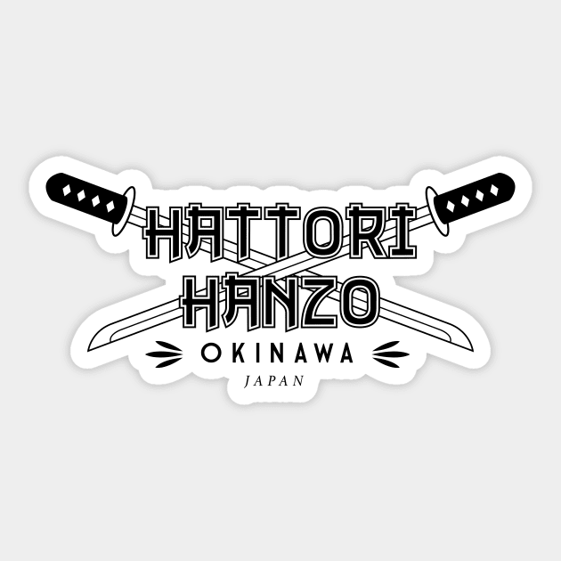 Hattori Hanzo Steel Sticker by Woah_Jonny